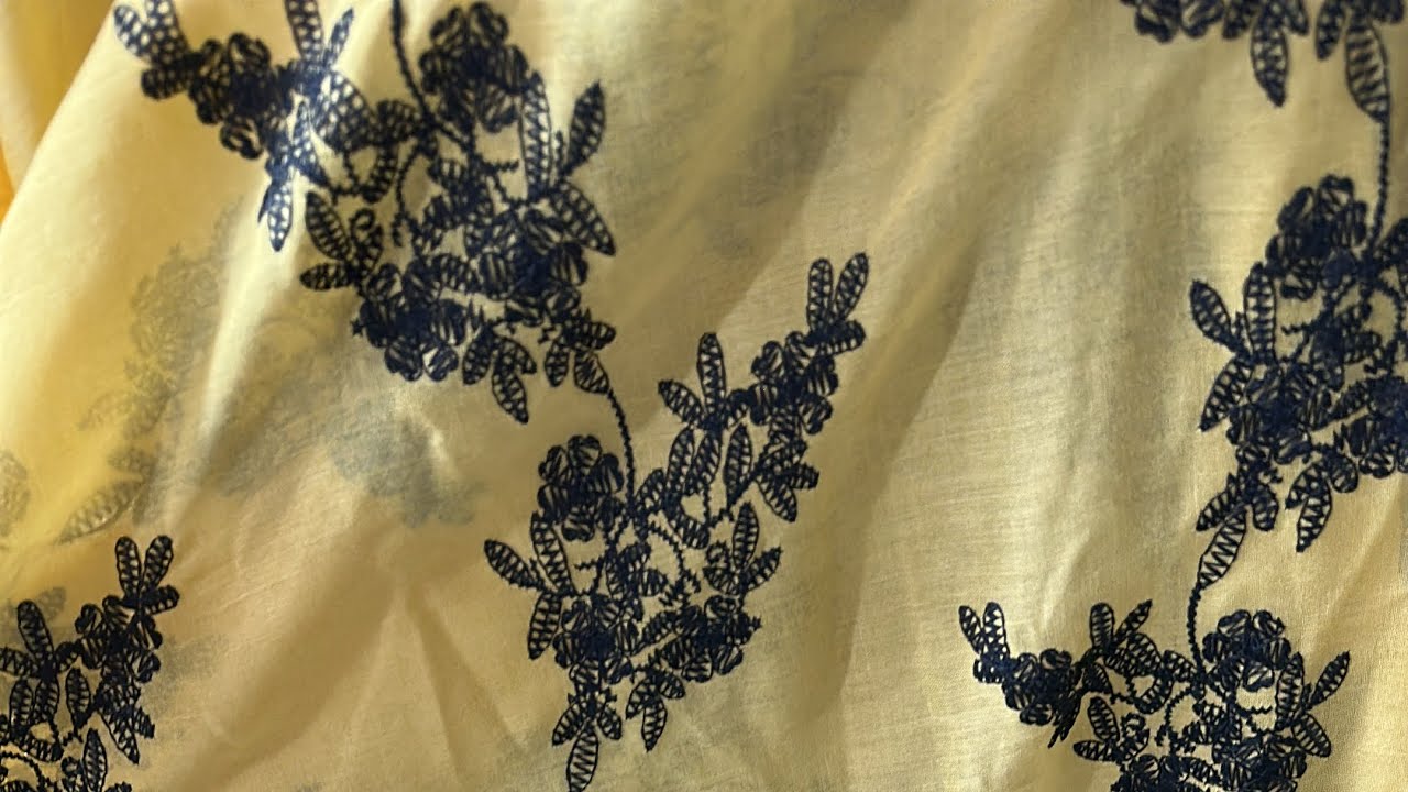 Shimra lawn 3pc/chickenboti//binlalacreation