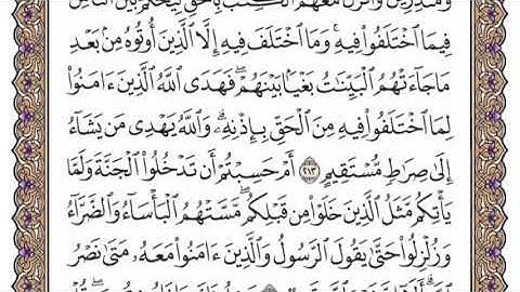 سورة البقرة الشيخ ياسر الدوسري صفحة ٣٣