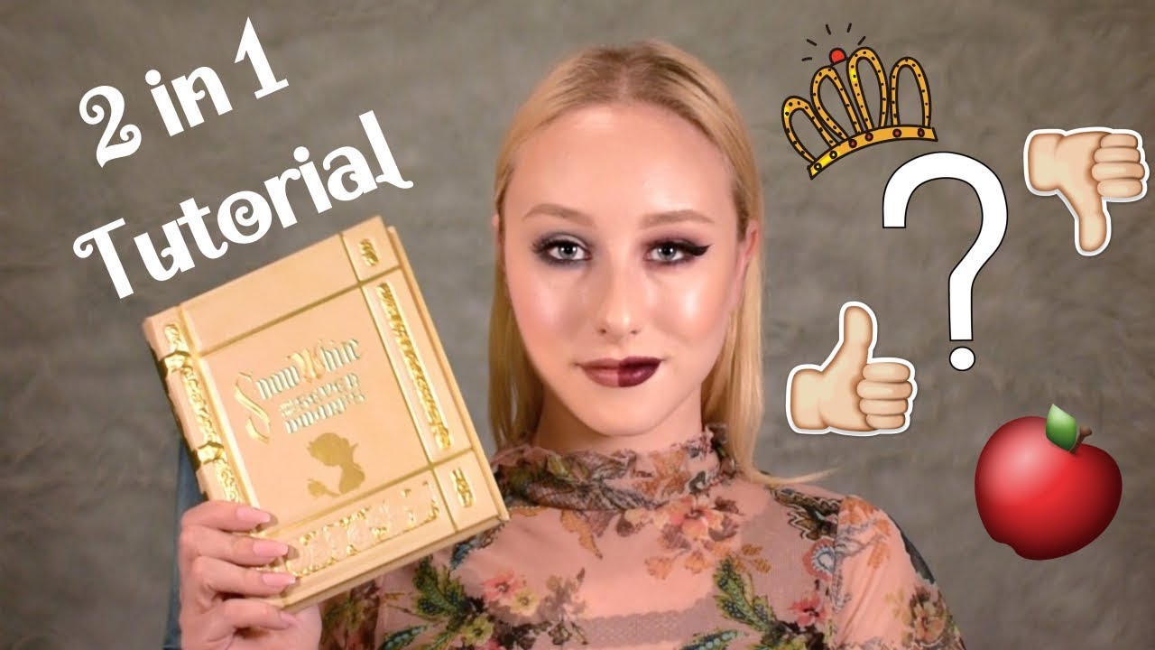 BESAME SNOW WHITE PALETTE | 2 Looks, Unboxing, and Review