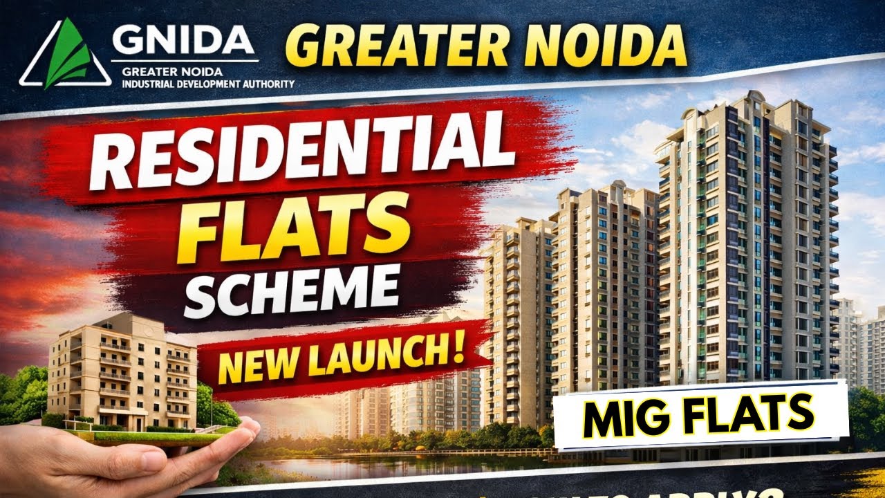 Greater Noida GNIDA Authority Omicron 1A Lohiya Enclave New MIG 2BHK Flats/Apartments Scheme 2026