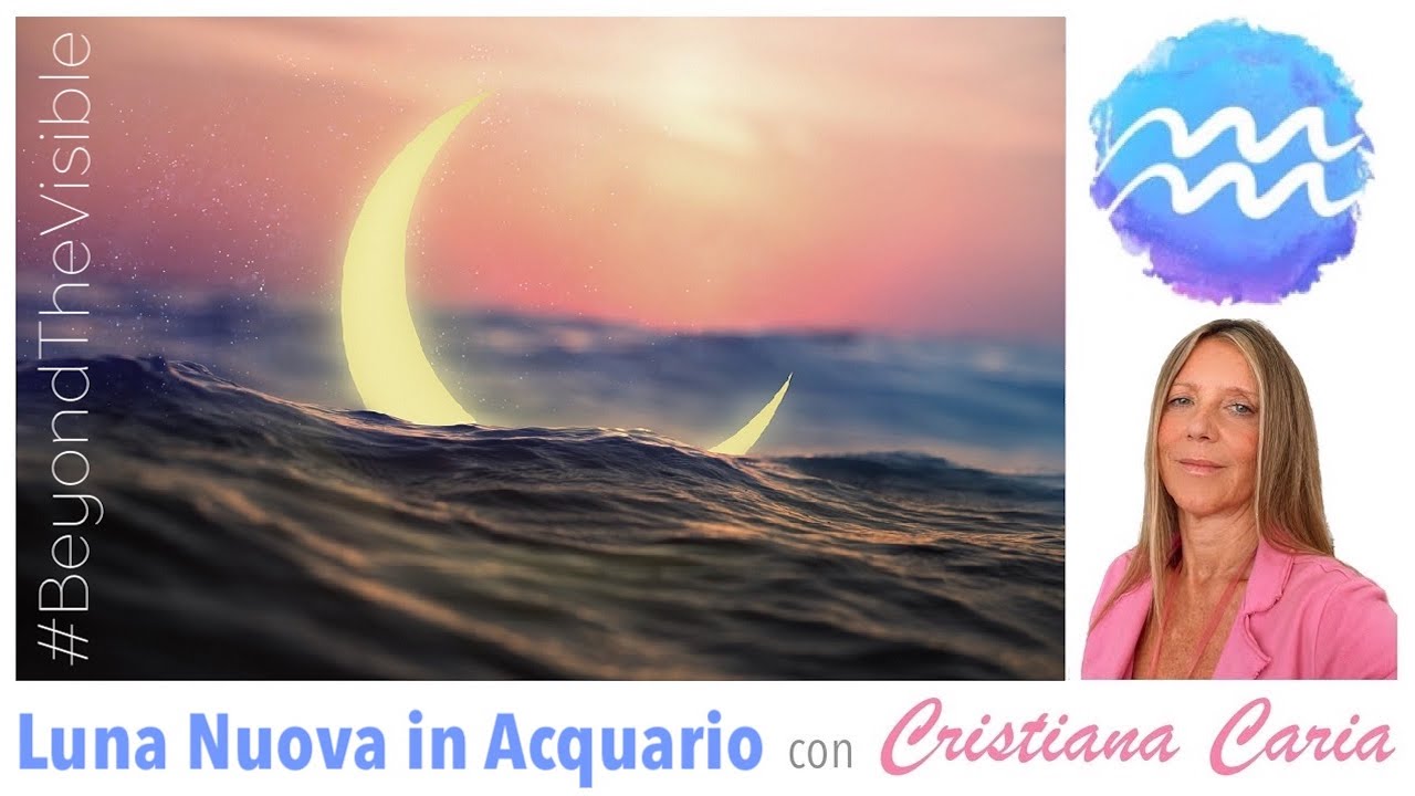 luna nuova in acquario 2025