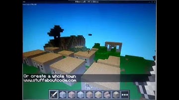 Minecraft : Pi Edition Programming Demos