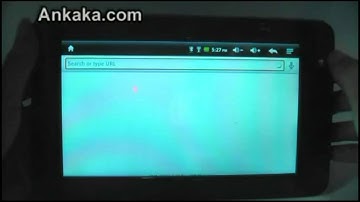 kTab A9: 7" Touch Screen, 1.3 GHz CPU, 512MB DDR2 RAM,Android 2.2 Tablet | Android Tablet Review