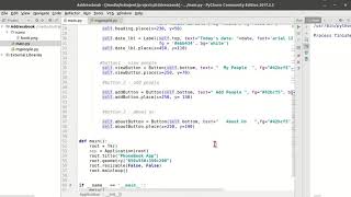 Python GUI Tutorial - 65 - PhoneBook App - creating new window