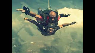 Stuntman Mike's First Skydive at 10,000ft