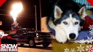 Fire in the Holiday Parade !