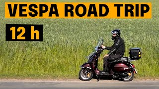 Vespa GTS 12 Stunden Road Trip