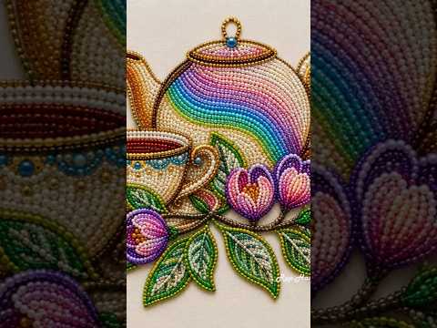 Wow So Pretty So Lovely Design #embroidery #trending #viralvideo #viralcontant #ruphandicraft