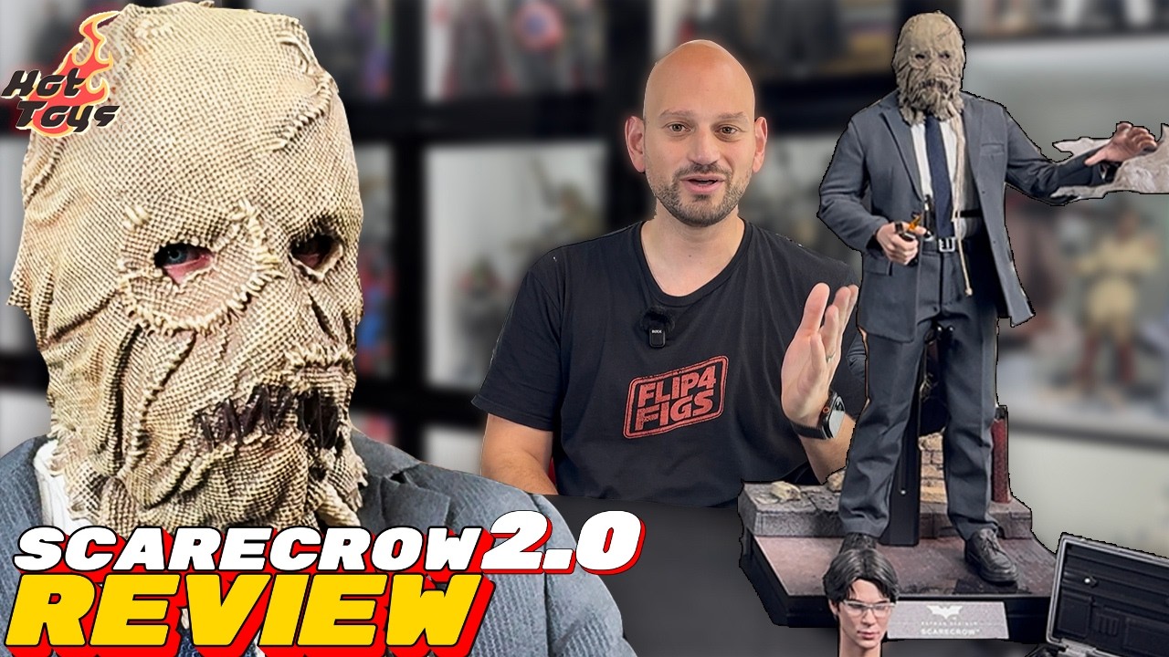 HOT TOYS SCARECROW 2.0 Review | Is this Batman Begins sixth scale