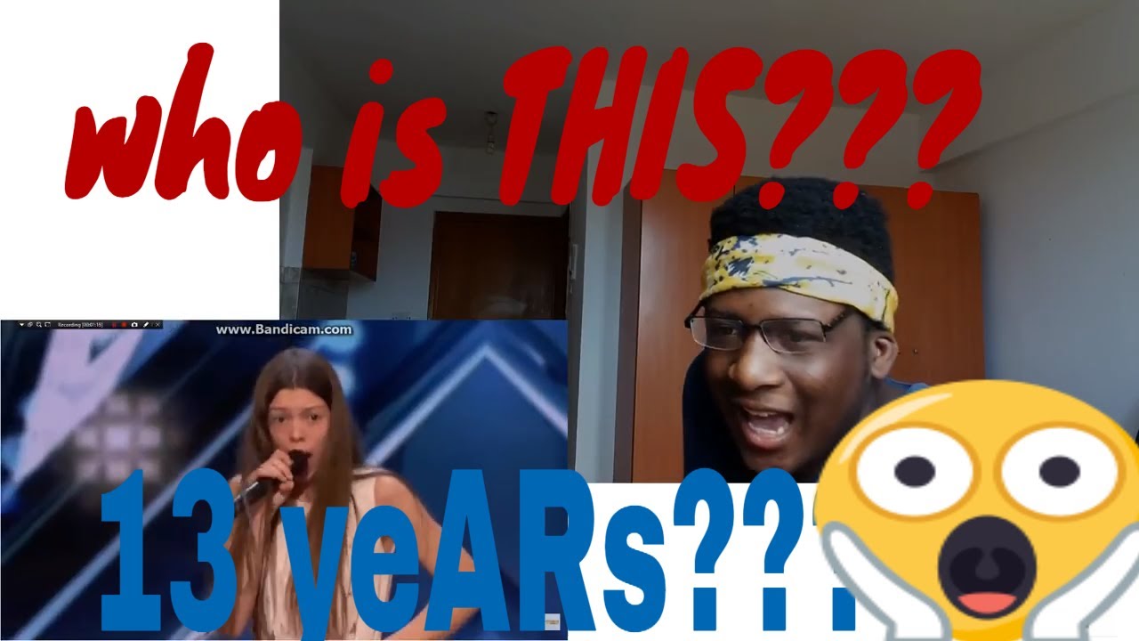 REACTION| Courtney Hadwin 13 Year Old Golden Buzzer Winning Performance America's Got Talent 2018