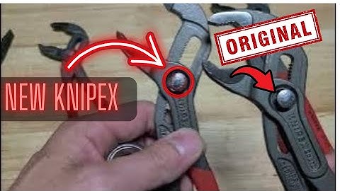 The NEW Knipex Cobras with quickset Are Not What You Think!