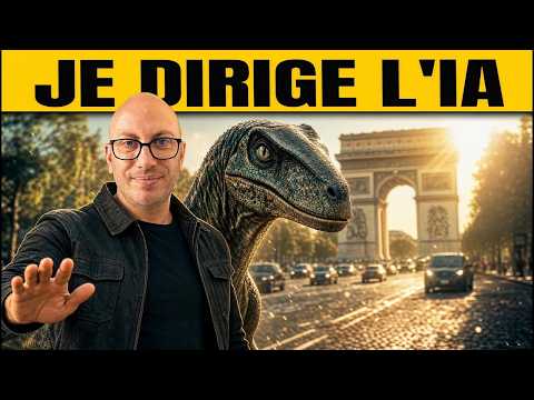 Une seule idée, et cette IA a créé une course de dinosaures en plein Paris