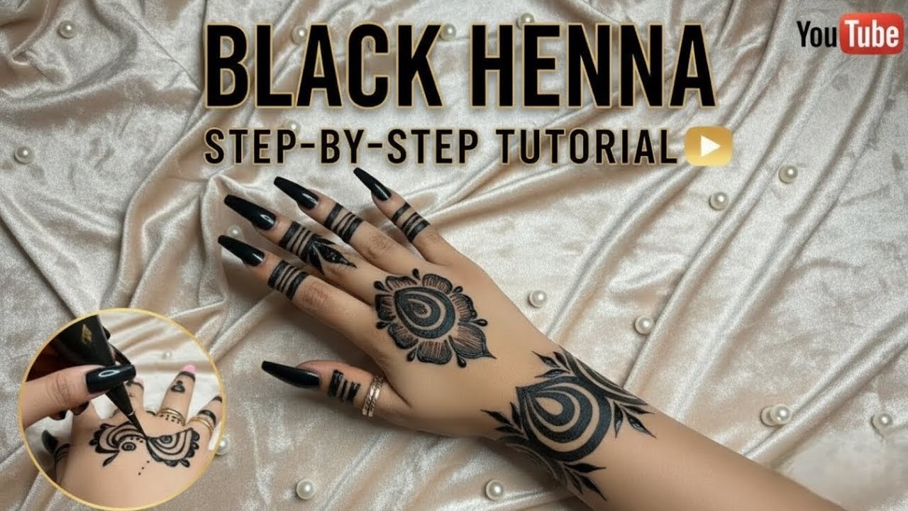 Сомалийско-суданский дизайн хной 🌿✨ | Элегантный традиционный стиль хидаб 