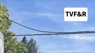 Truck takes out 7 power poles in Beaverton