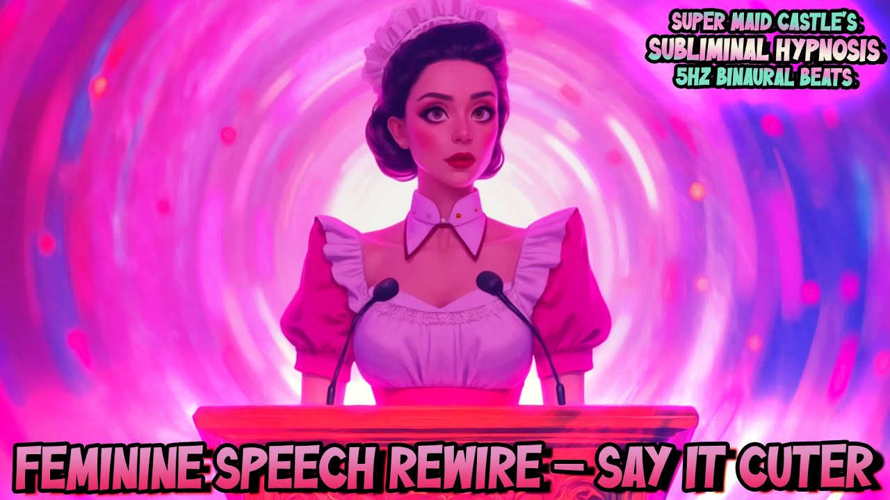 Feminine Speech Rewire – Say It Cuter - ASMR Binaural Subliminal Trance