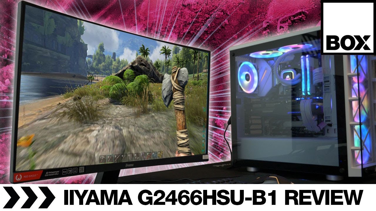 iiyama G-Master Red Eagle G2466HSU-B1 23.6" Curved Gaming Monitor Review - YouTube