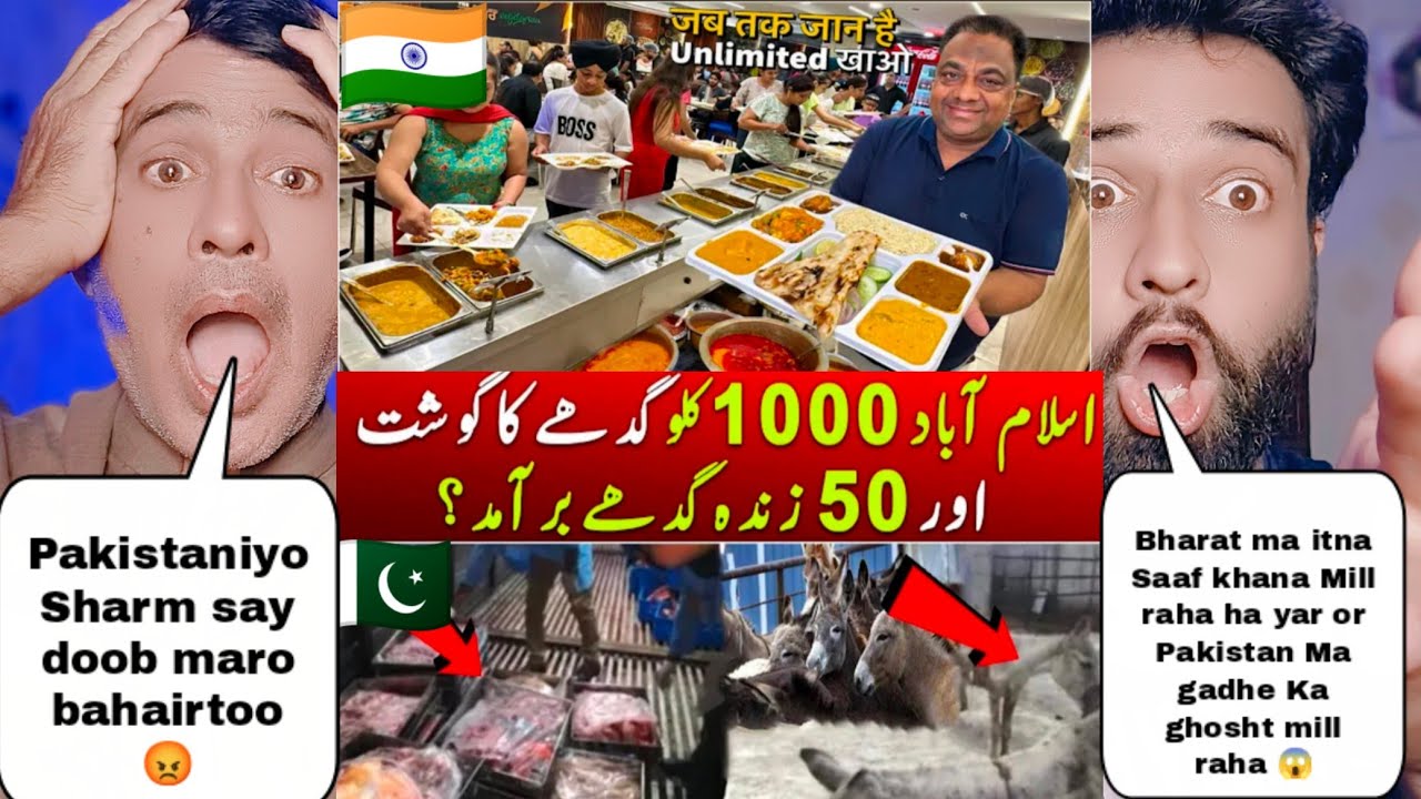 What Food Pakistani Giving To Their Peoples Vs What Food Indian Giving To Their Peoples | Pak Reacts
