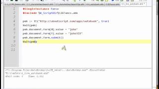 AutoHotkey: Logging In With COM