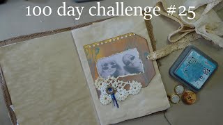 #25 photo frame for a grungy junk journal