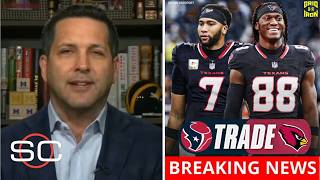 [BREAKING NEWS] Cardinals trading WR Marvin Harrison Jr. to Houston Texans! - Adam Schefter reports