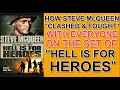 How Steve McQueen CLASHED AND FOUGHT with EVERYONE on the set of "HELL IS FOR HEROES"!