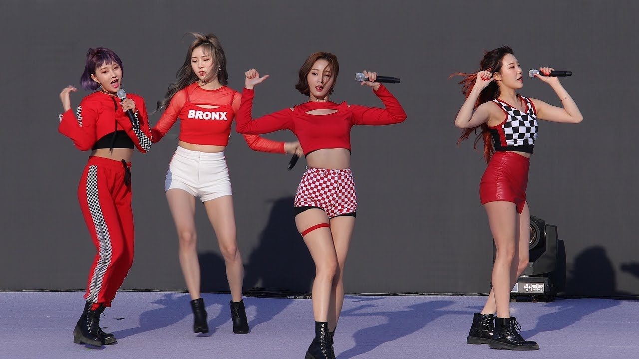 190509 경기도체육대회 모모랜드(MOMOLAND) - 뿜뿜 연우 직캠