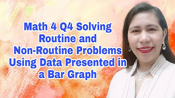 Math 4 Q4 Solving Routine and Non-Routine Problems Using Data Presented in a Bar Graph