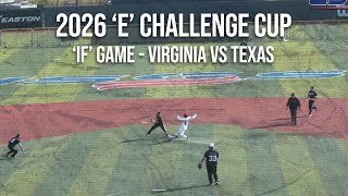 'IF' Game - 2026 Challenge Cup 'E' - Virginia White vs Texas South