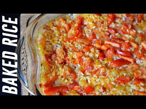 Oven Baked Rice: Easy Veggie Recipe for Family Dinner