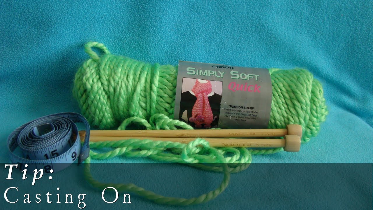 Tip How Much Yarn To Cast On 100th Video YouTube