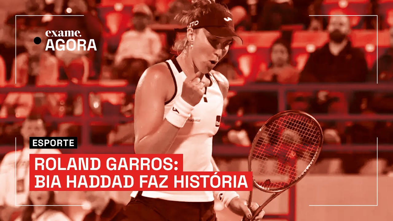 Em Roland Garros, Bia Haddad virou jogo e avançou para semifinal