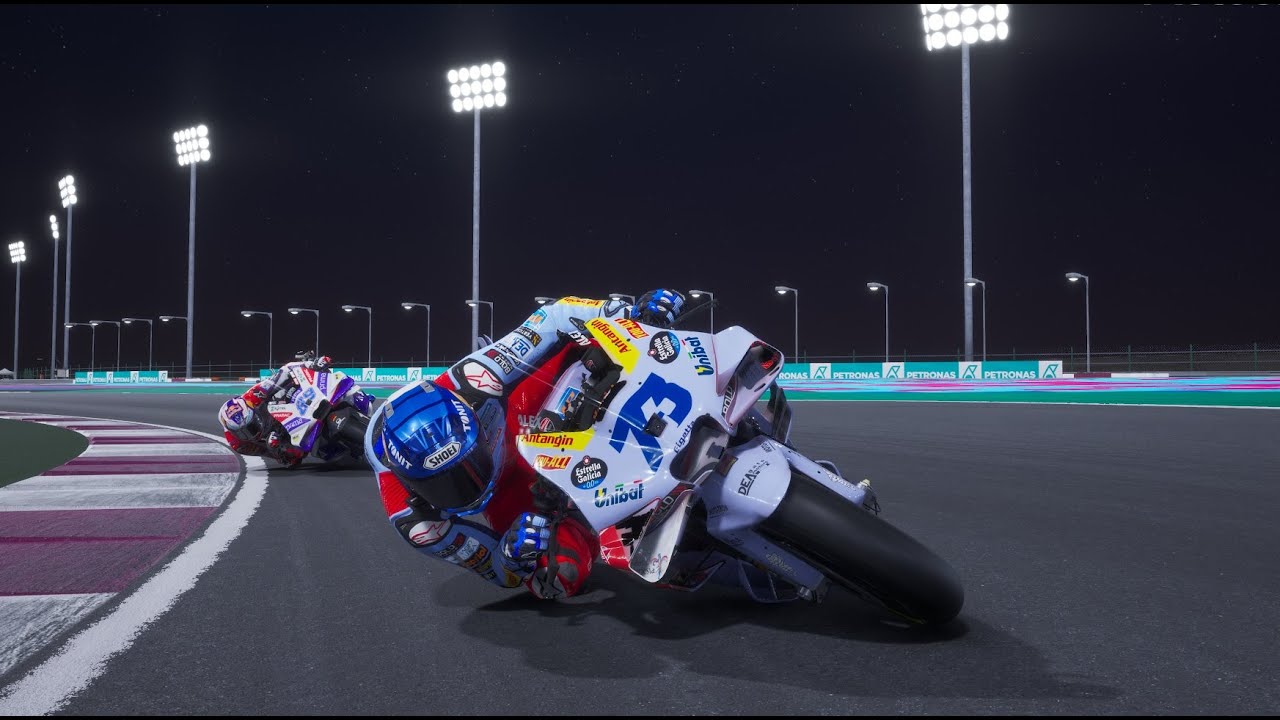 ALEX MARQUEZ VS JORGE MARTIN MOTOGP DOHA QATAR 2024 SEASONS MOD TV ...