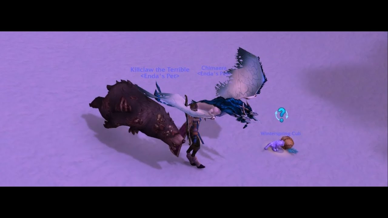 Winterspring Mount Progress - Hunter Beast Mastery, Draenei Playthrough ...
