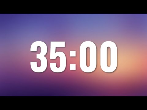 35 Minute Timer - No Sounds, No Ads, No Music
