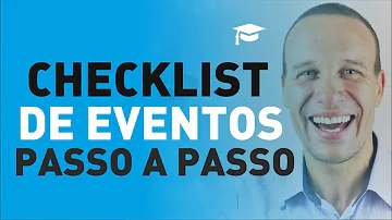 O que é checklist de eventos?