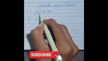 Divide करने की जादूई Trick | Divide short trick | Best division method | #shorts