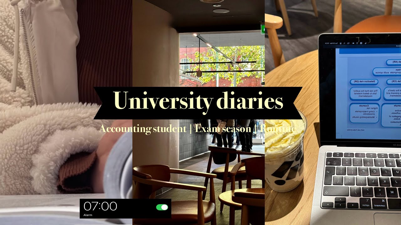 Uni Diaries | 7AM Productive Week of Lectures & Study Sessions 📚🎧