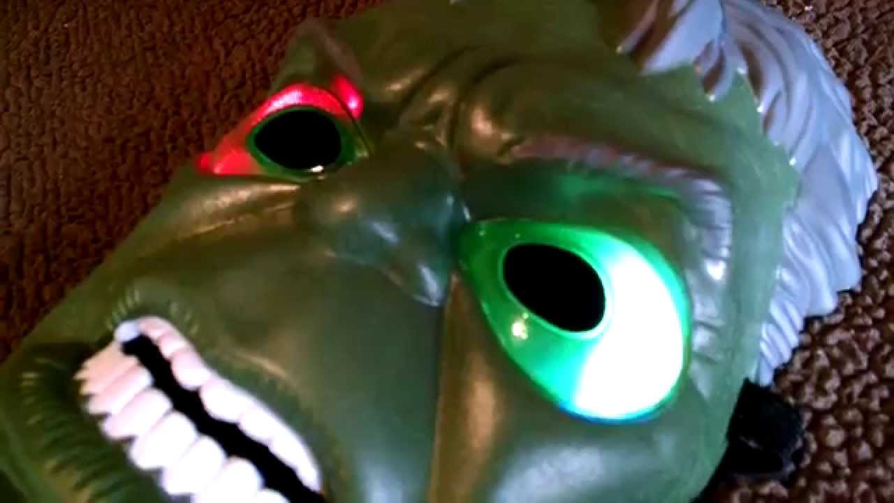 Avengers Series LED Hulk Mask