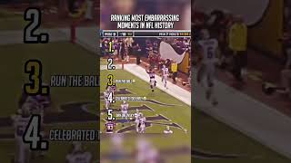 Ranking Most Embarrassing Moments | NFL #shorts