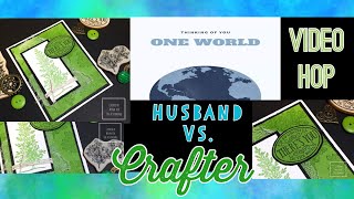 👩‍❤️‍💋‍👨 Husband vs. Crafter: Masculine Thinking of You Card