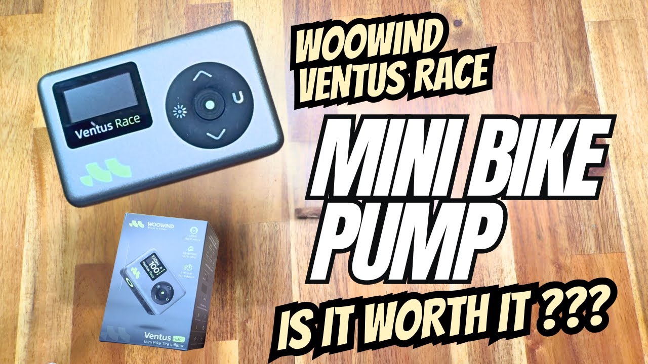 ХОРОШО ЛИ ЭТО?? МИНИ-ЭЛЕКТРИЧЕСКИЙ ВЕЛОСИПЕДНЫЙ НАСОС VENTUS RACE ОТ WOOWIND!! 