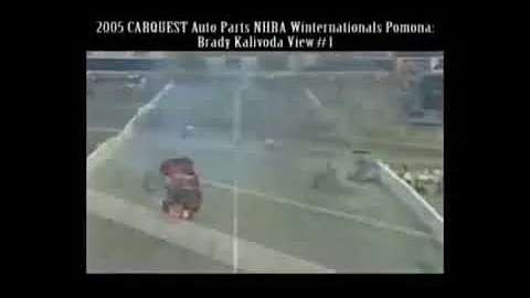 2005 CARQUEST Auto Parts NHRA Winternationals Ponoma:Brady Kalivoda