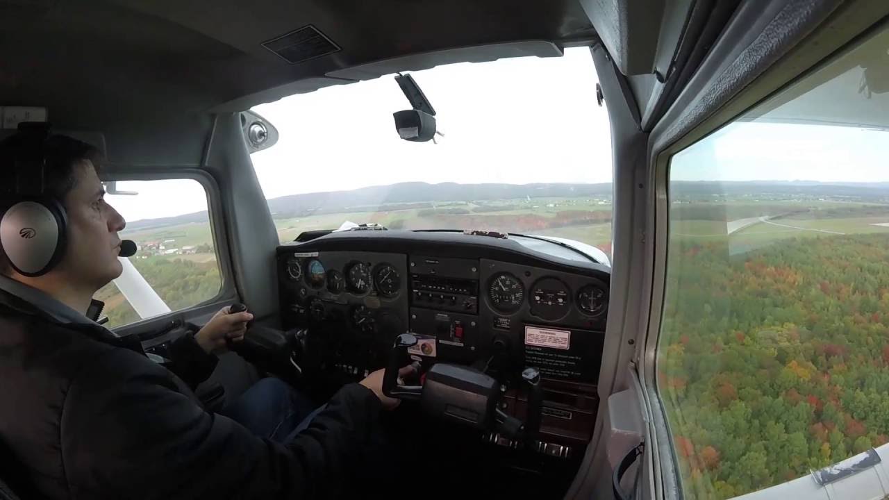 Cessna 152 CYQB - Engine Failure Solo Training / Procedimento de Pane ...