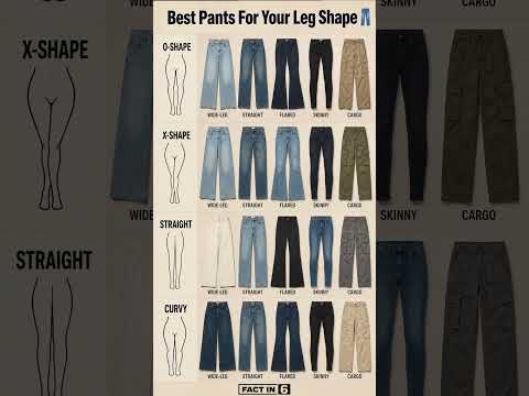 Best Pants for Your Leg Shape 👖 | Find Your Perfect Fit