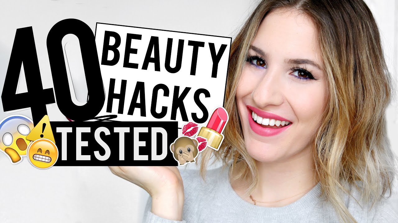 40 BEAUTY HACKS You NEED To Know! | JamiePaigeBeauty