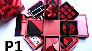 LOVE BOX - Hướng Dẫn Làm Hộp Quà Tình Yêu (P1) - NGOC VANG Handmade