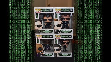 MATRIX FUNKO POP COLLECTION! Neo, Trinity, Agent Smith, Morpheus unboxing & review