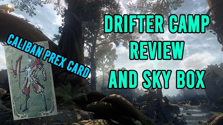Warframe. Drifter camp review. and skybox. with Caliban Prex Card.