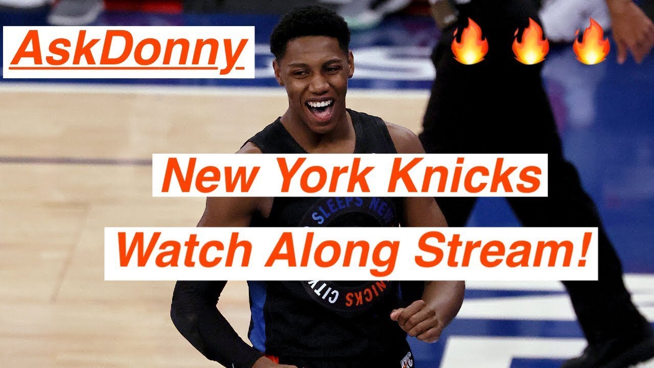 New York Knicks VS Atlanta Hawks (WATCH ALONG ONLY) - YouTube