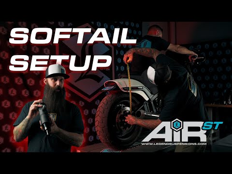 Video 1 di Legend Air Suspension para modelos Softail